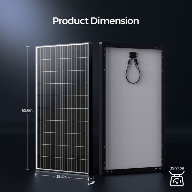 Renogy 320 Watt Monocrystalline Solar Panels - Off Grid Stores