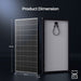 Renogy 320 Watt Monocrystalline Solar Panels - Off Grid Stores