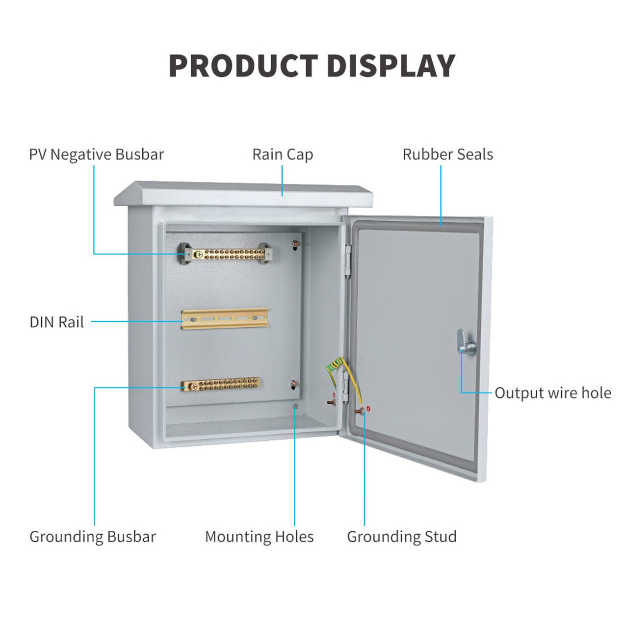 Renogy 5 Strings Solar Combiner Box - Off Grid Stores