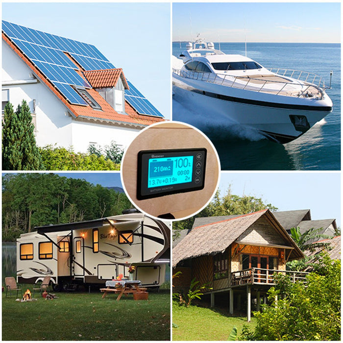 Renogy 500A Battery Monitor With Shunt - Off Grid Stores