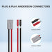 Renogy 5FT 6AWG Anderson Adapter Cable (Anderson PP75 - Anderson SB120） - Off Grid Stores