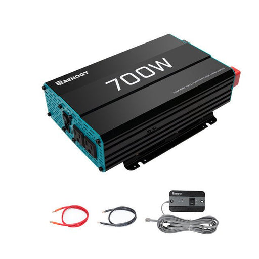 Renogy 700W 12V Pure Sine Wave Inverter - Off Grid Stores