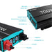 Renogy 700W 12V Pure Sine Wave Inverter - Off Grid Stores
