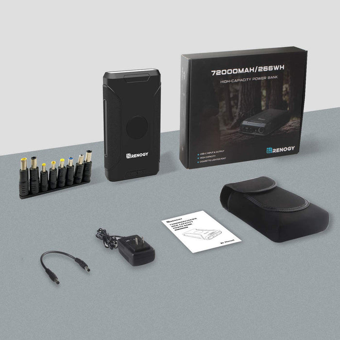 Renogy 72000mAh 266Wh Power Bank - Off Grid Stores