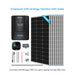 Renogy 800W 12V/24V Monocrystalline Solar Premium Kit w/Rover 60A Charger Controller w/Renogy ONE Core - Off Grid Stores