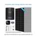 Renogy 800W 12V/24V Monocrystalline Solar Premium Kit w/Rover 60A Charger Controller - Off Grid Stores