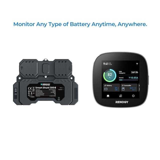 Renogy Battery Shunt 300 w/ Renogy ONE Core - Off Grid Stores
