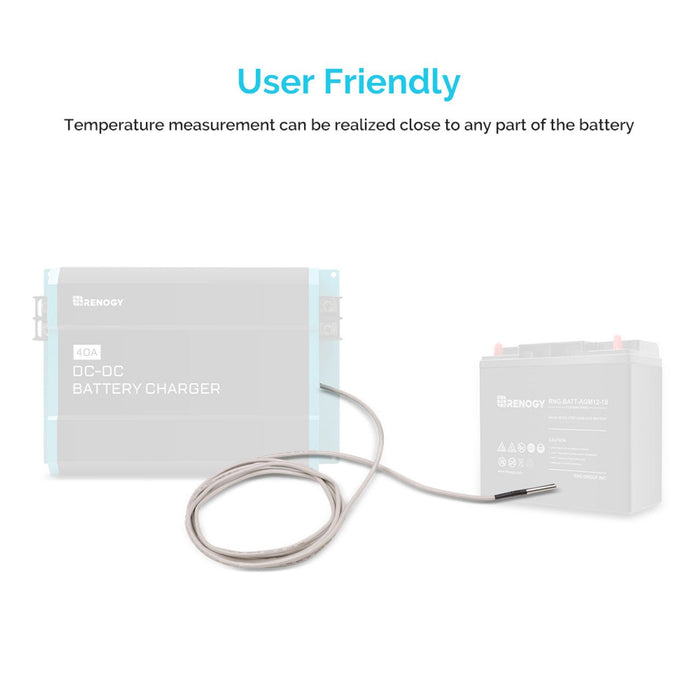 Renogy Battery Temperature Sensor for DC to DC on - board Battery Charger - Off Grid Stores