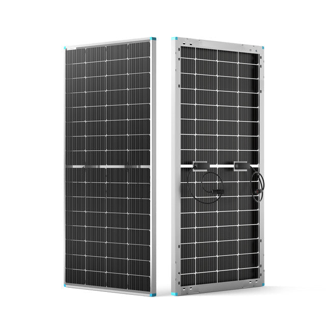 Renogy Bifacial 220 Watt 12 Volt Monocrystalline Solar Panel - Off Grid Stores