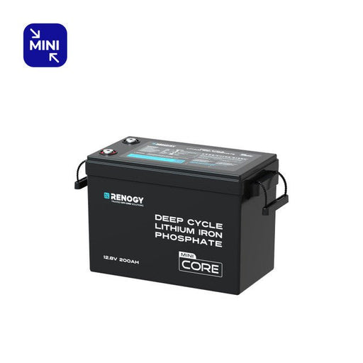 Renogy Core Mini 12.8V 200Ah LiFePO4 Battery w/ Low - Temperature Protection - Off Grid Stores
