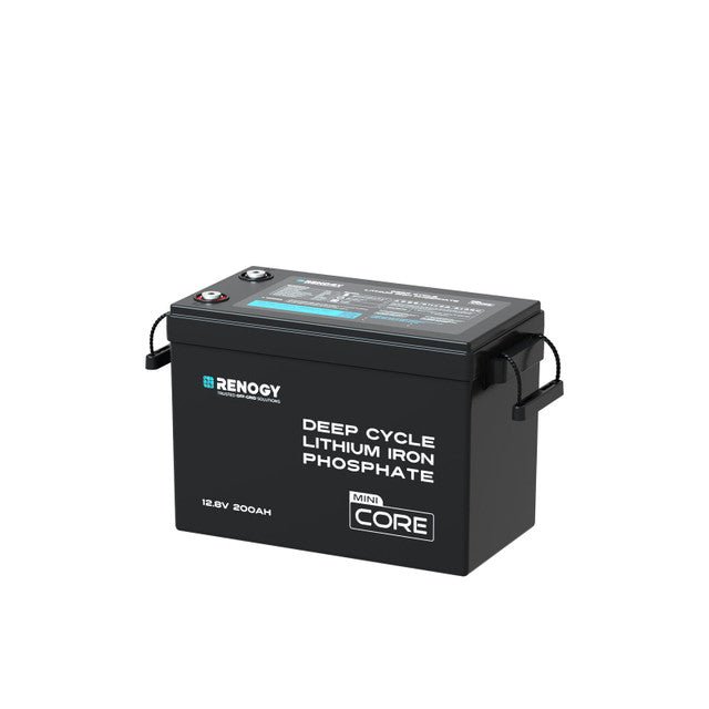Renogy Core Mini 12.8V 200Ah LiFePO4 Battery w/ Low - Temperature Protection - Off Grid Stores