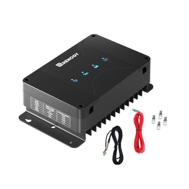 Renogy DCC50S 12V 50A DC - DC On - Board Battery Charger With MPPT + Renogy ONE Core - Off Grid Stores