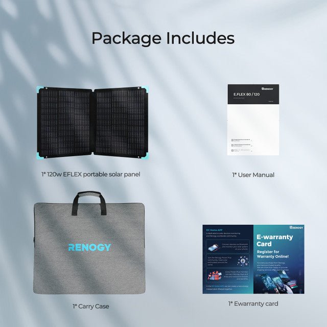 Renogy E.FLEX 120W Portable Solar Panel - Off Grid Stores