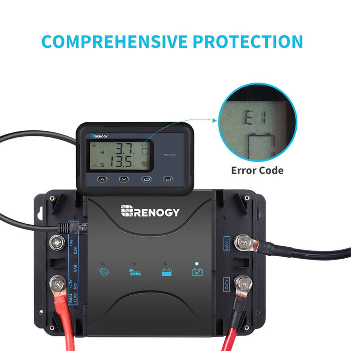 Renogy Monitoring Screen for DC - DC MPPT Battery Charger Series - Off Grid Stores