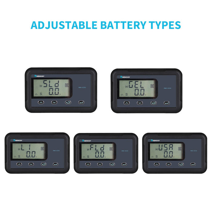 Renogy Monitoring Screen for DC - DC MPPT Battery Charger Series - Off Grid Stores