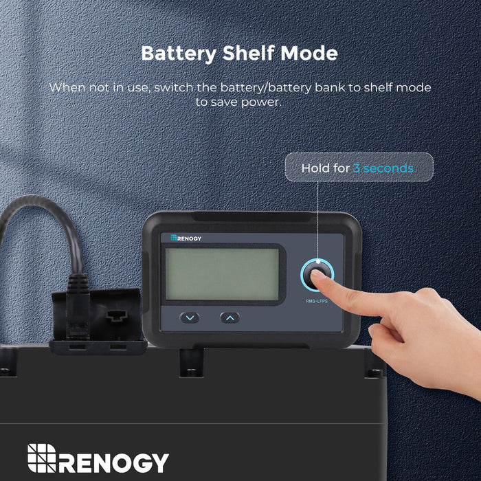 Renogy Monitoring Screen for Smart Lithium Battery Series - Off Grid Stores