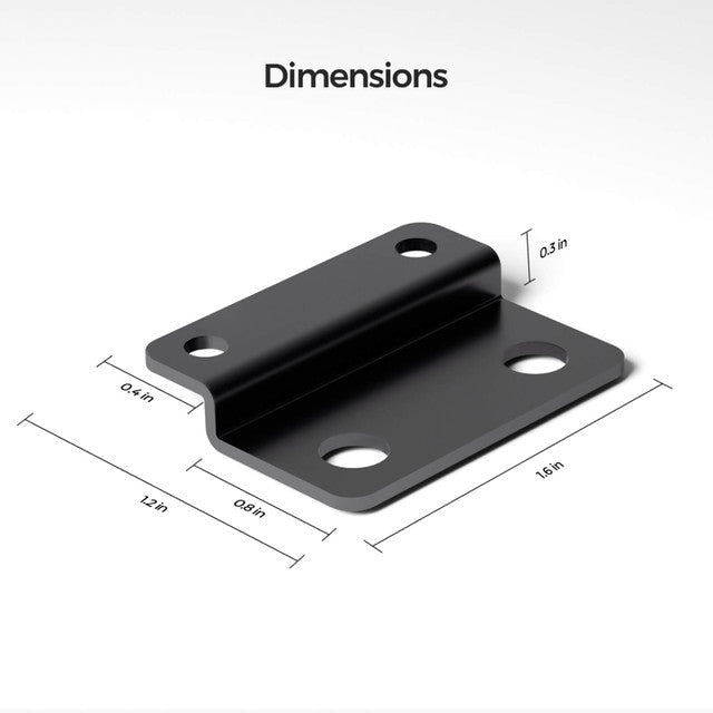 Renogy Mounting Brackets for 12V 200Ah Pro LiFePO4 Batteries (Set of 4) - Off Grid Stores