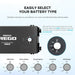 Renogy REGO 12V 60A DC - DC Battery Charger with 10FT 6AWG Cable + Renogy ONE Core - Off Grid Stores