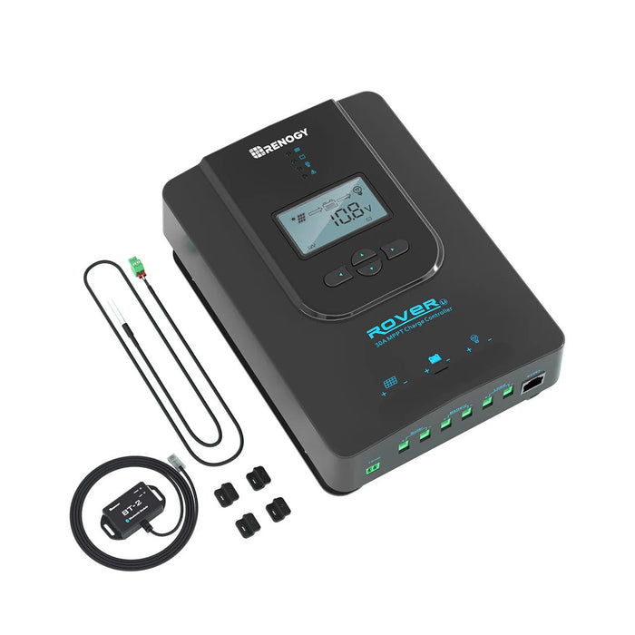 Renogy Rover Li 30 Amp MPPT Solar Charge Controller with Bluetooth Module - Off Grid Stores