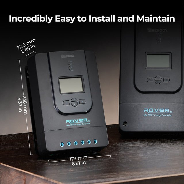 Renogy Rover Li 40 Amp MPPT Solar Charge Controller with Renogy ONE Core - Off Grid Stores