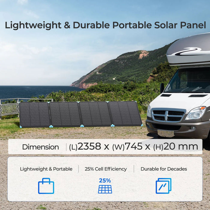 Renogy Solar Suitcase N - Type 300W Lightweight Portable Solar Panel - Off Grid Stores