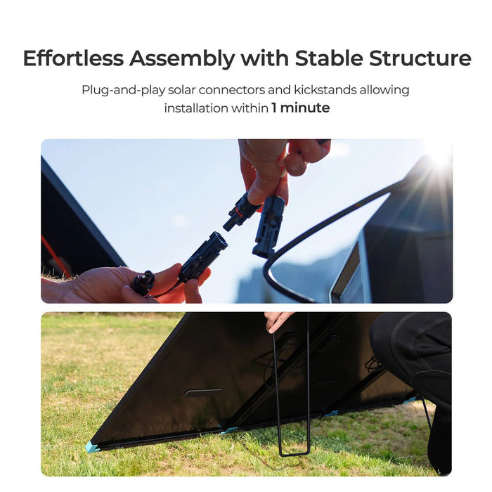 Renogy Solar Suitcase N - Type 300W Lightweight Portable Solar Panel - Off Grid Stores