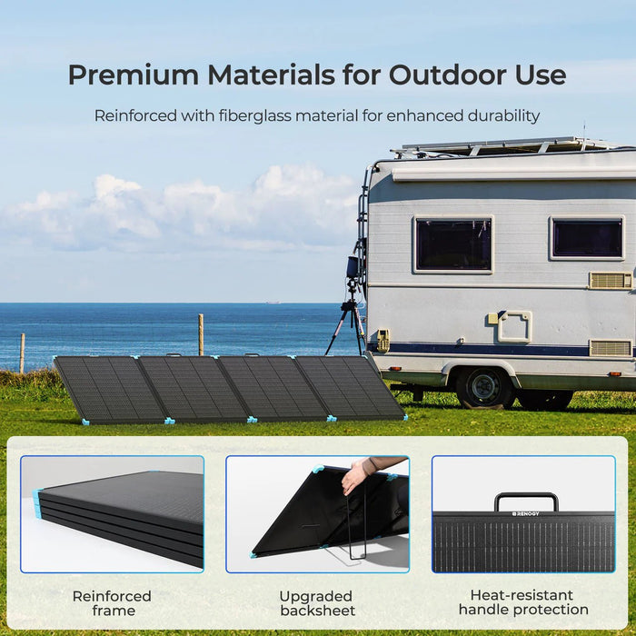 Renogy Solar Suitcase N - Type 300W Lightweight Portable Solar Panel - Off Grid Stores