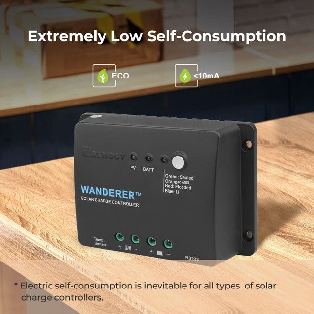 Renogy Wanderer Li 30A PWM Charge Controller - Off Grid Stores
