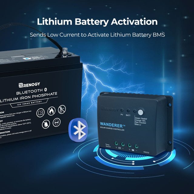 Renogy Wanderer Li 30A PWM Charge Controller - Off Grid Stores