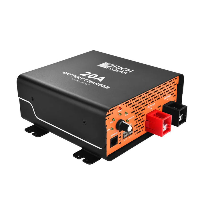 Rich Solar 12V 20A DC to DC Battery Charger - Off Grid Stores