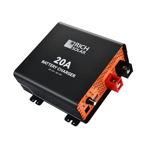 Rich Solar 12V 20A DC to DC Battery Charger - Off Grid Stores
