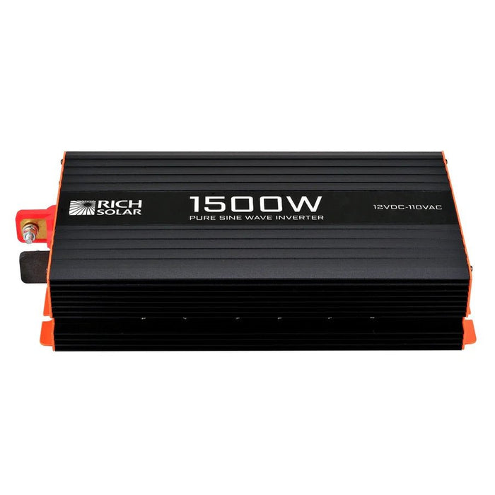 Rich Solar 1500 Watt 12 Volt Industrial Pure Sine Wave Inverter - Off Grid Stores