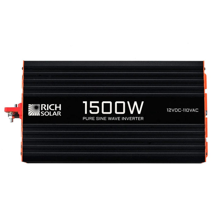 Rich Solar 1500 Watt 12 Volt Industrial Pure Sine Wave Inverter - Off Grid Stores