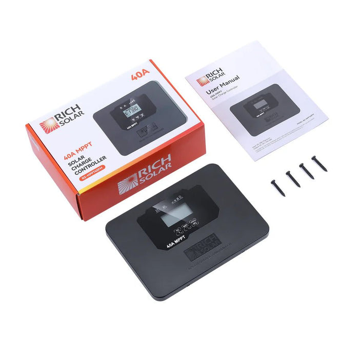Rich Solar 30 Amp MPPT Flush Mount Solar Charge Controller - Off Grid Stores