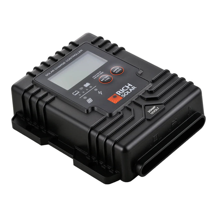 Rich Solar 30 Amp PWM Waterproof Solar Charge Controller - Off Grid Stores