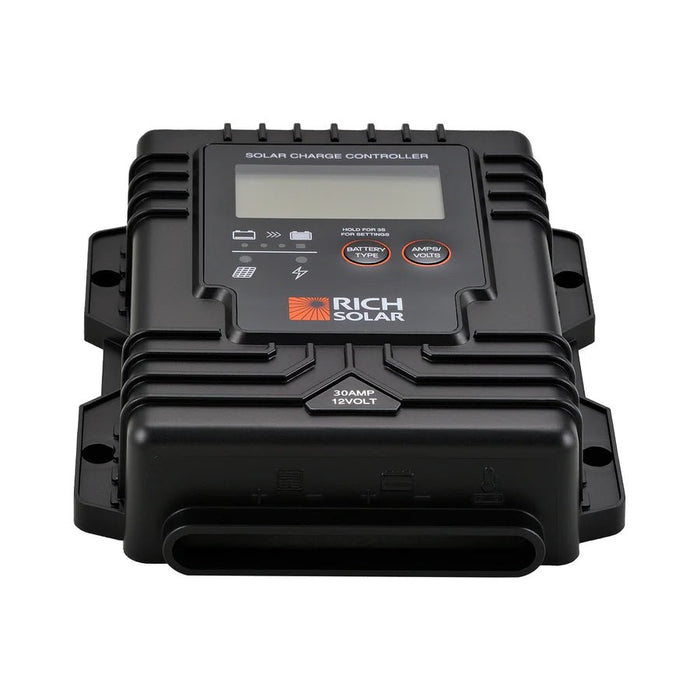 Rich Solar 30 Amp PWM Waterproof Solar Charge Controller - Off Grid Stores