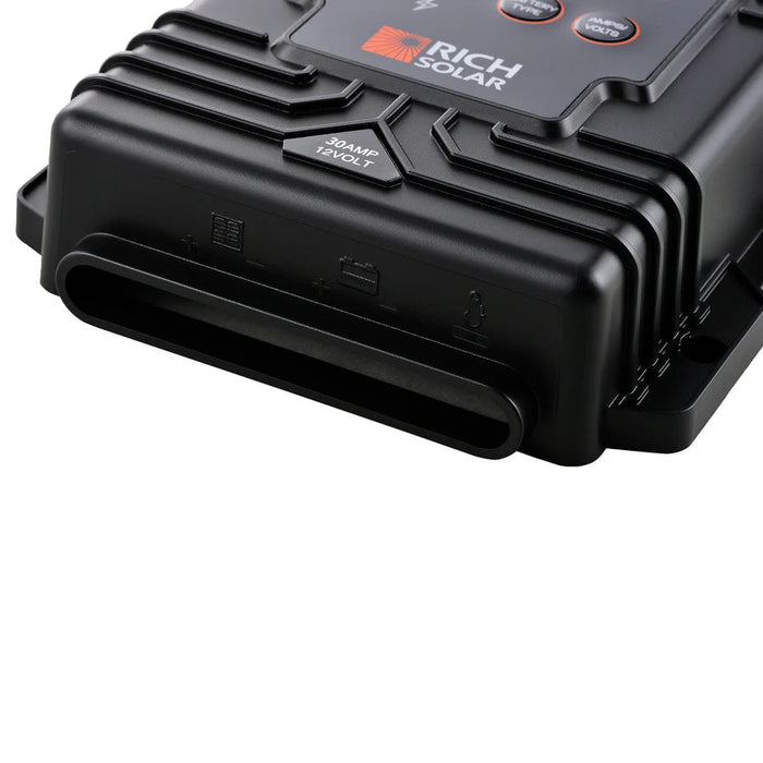 Rich Solar 30 Amp PWM Waterproof Solar Charge Controller - Off Grid Stores