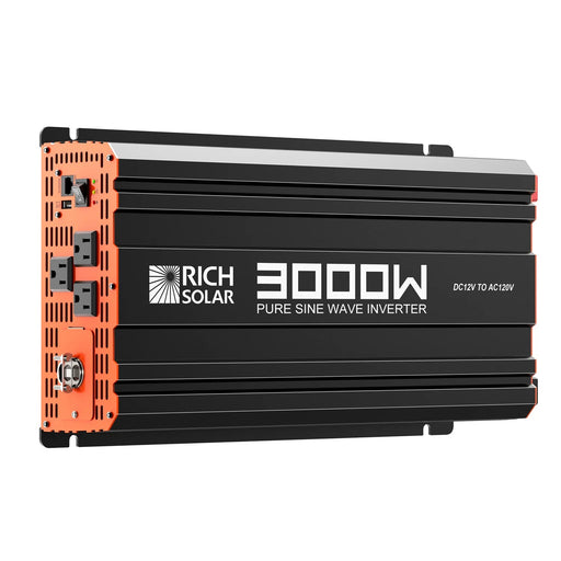 Rich Solar 3000 Watt 12V Industrial Pure Sine Wave Inverter - Off Grid Stores