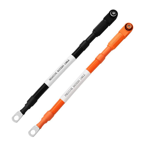 Rich Solar 4 AWG 3/8” Pure Copper Battery Cables for Server Rack Busbar - Off Grid Stores