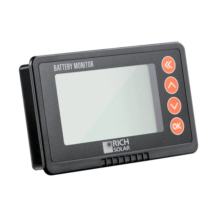 RICH SOLAR 500 Amp Battery Monitor with Shunt 8~120V 500A - Off Grid Stores