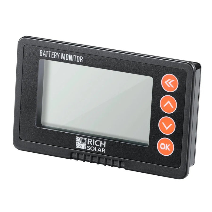 RICH SOLAR 500 Amp Battery Monitor with Shunt 8~120V 500A - Off Grid Stores