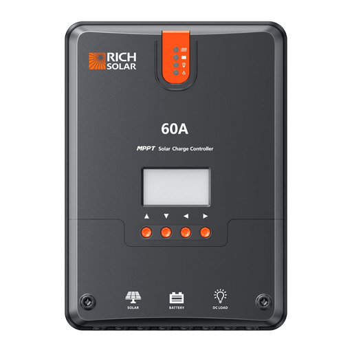 Rich Solar 60 Amp MPPT Solar Charge Controller - Off Grid Stores