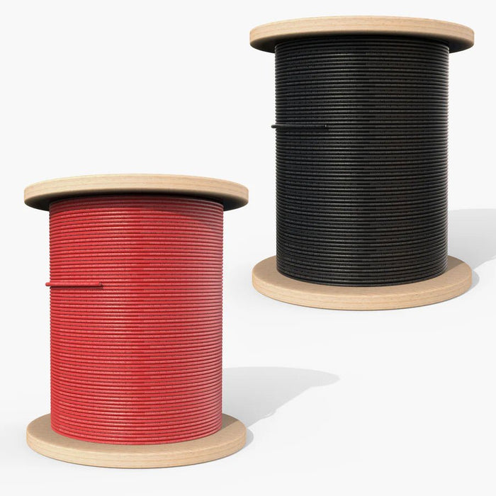 Rich Solar 8 Gauge (8AWG) 600V PV Solar Panel Extension Cable Wire Black and Red - Off Grid Stores