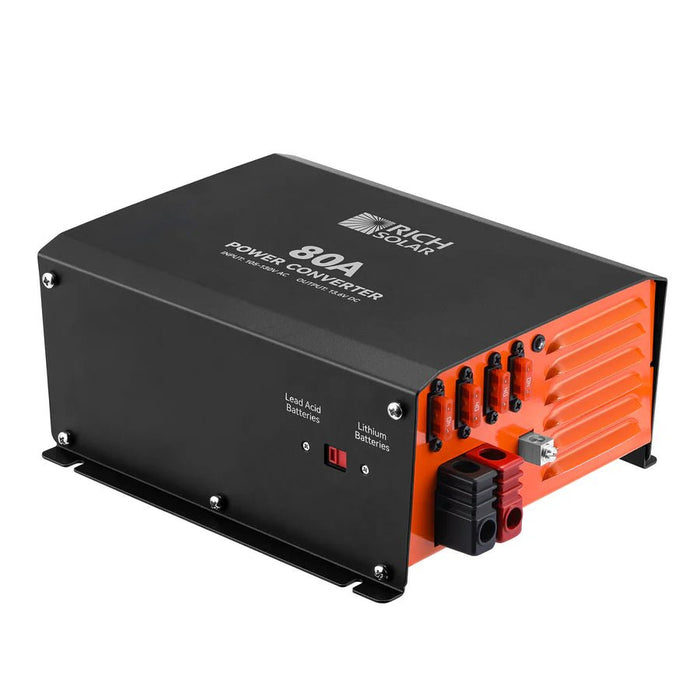 Rich Solar 80A Solar Battery Power Converter - Off Grid Stores