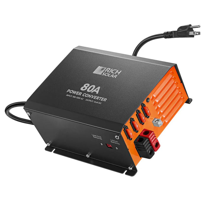 Rich Solar 80A Solar Battery Power Converter - Off Grid Stores