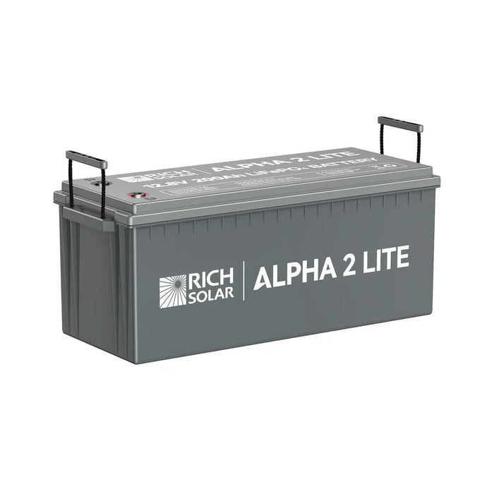 Rich Solar ALPHA 2 LITE 12V 200Ah LiFePO4 Lithium Battery - Off Grid Stores