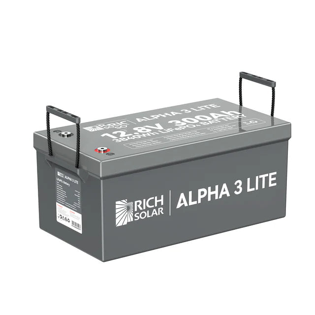 Rich Solar Alpha 3 12V 300Ah Lithium Iron Phosphate Battery - Off Grid Stores