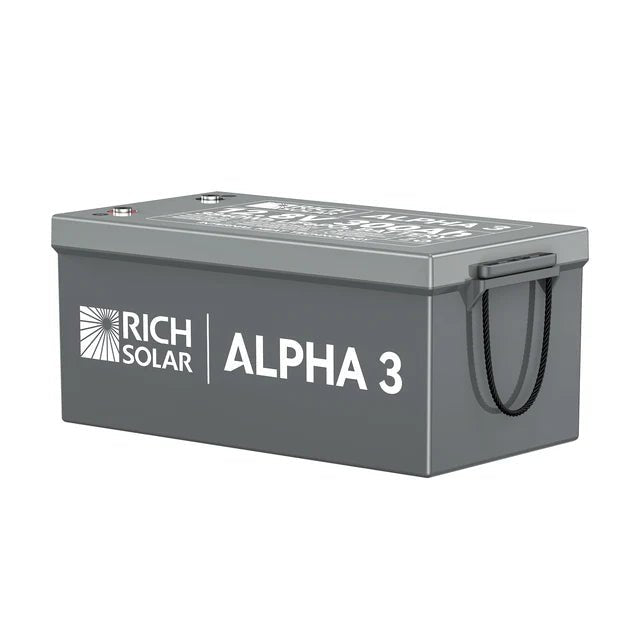 Rich Solar Alpha 3 12V 300Ah Lithium Iron Phosphate Battery - Off Grid Stores