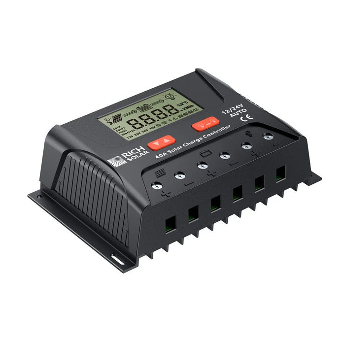 Rich Solar BRAVO LEGEND 40 40 Amp PWM Solar Charge Controller - Off Grid Stores