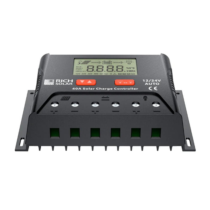 Rich Solar BRAVO LEGEND 40 40 Amp PWM Solar Charge Controller - Off Grid Stores